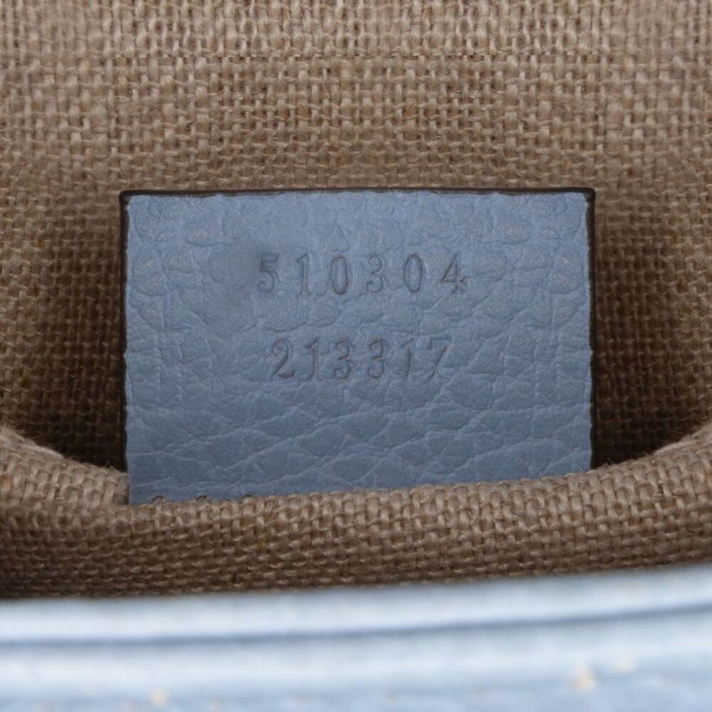 Pre Loved gucci Women Blue Crossbody Bags - Picture 5 of 7